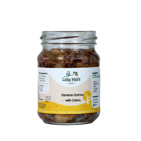 Banana Quinoa with Dates (6m+)