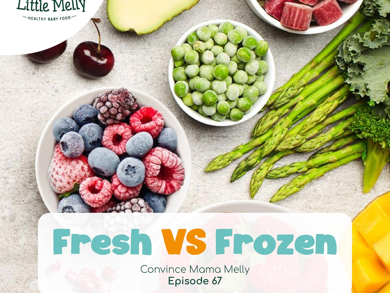 Fresh vs Frozen Little Melly