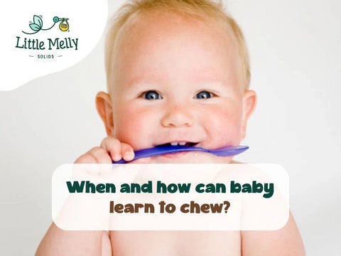 How can I help baby chew better?