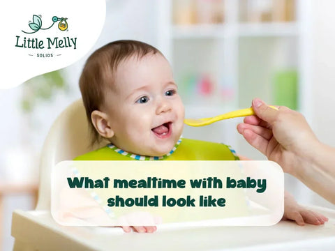 What Mealtime with Baby Should Look Like
