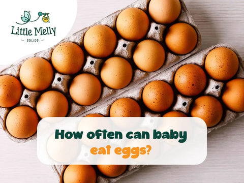How many times a week should baby eat eggs?