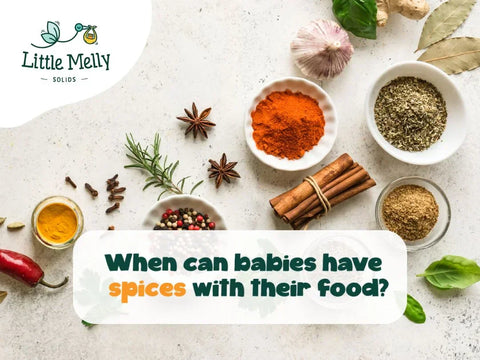When can babies have spices with their food?