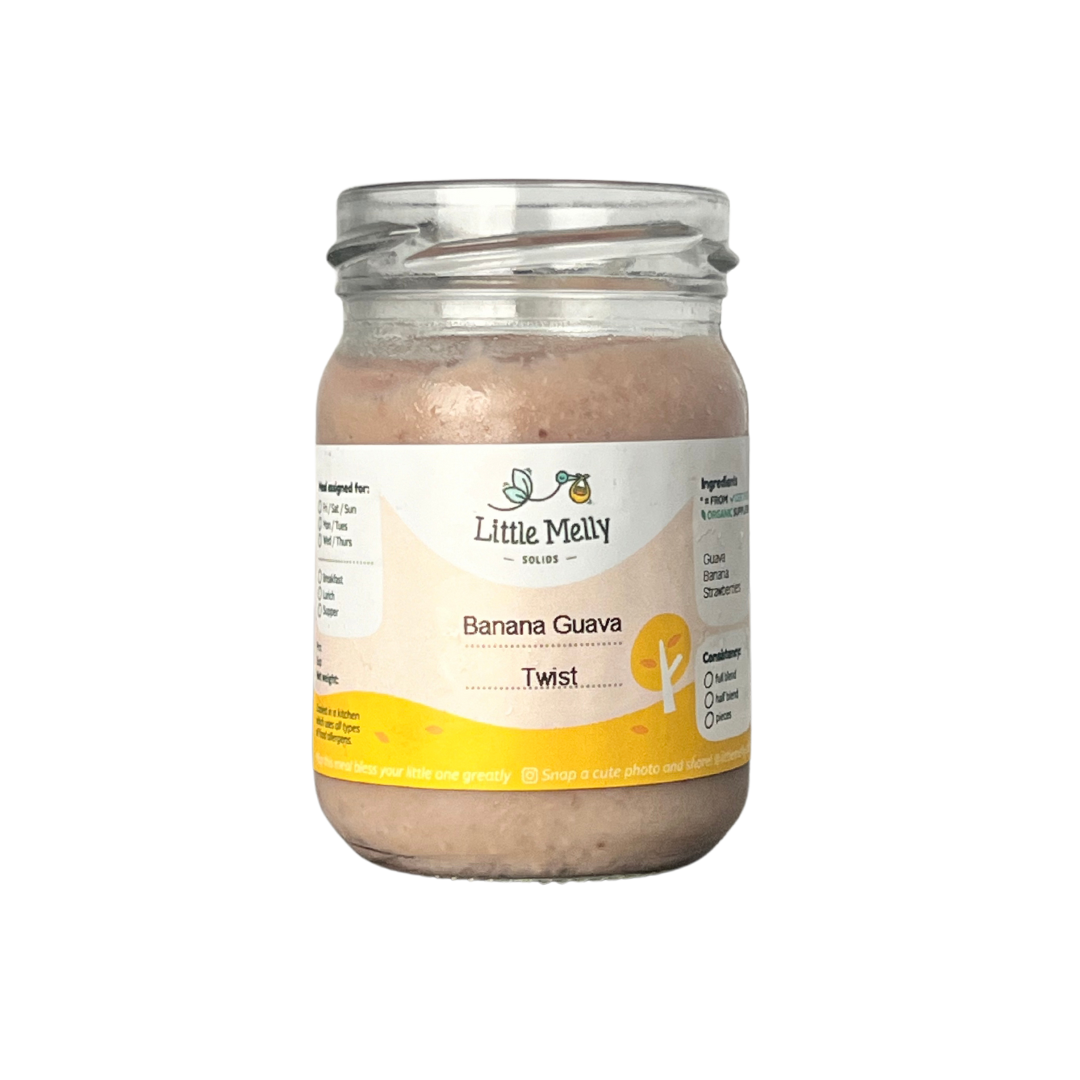 Baby Jar Banana Guava Twist (6 months+) Little Melly