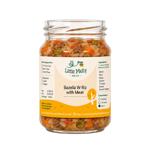 Bazella w Riz with Meat (6m+)